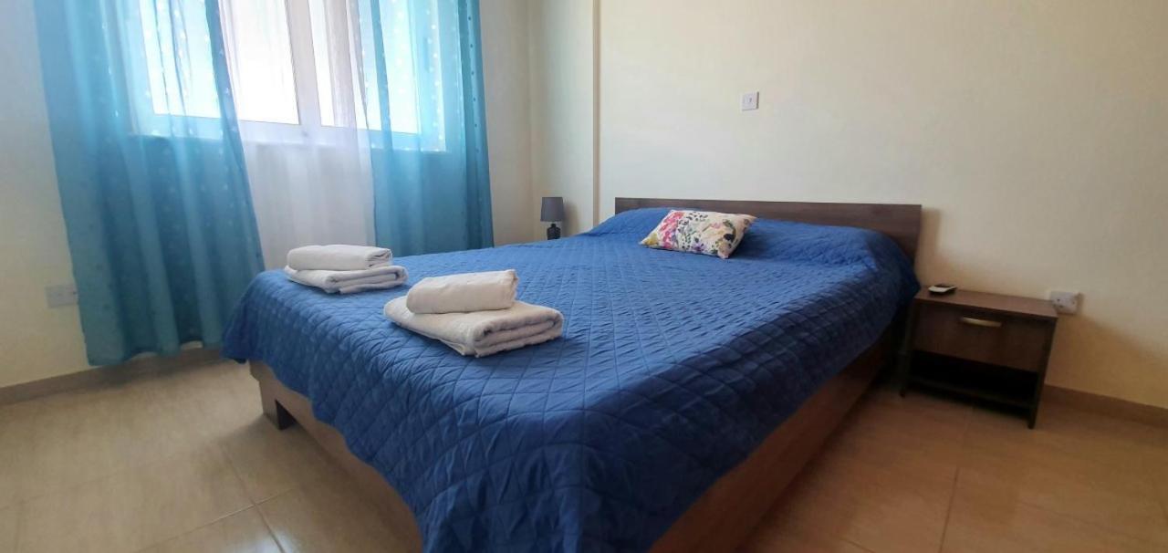 Vasilas Holiday Apartment #1 ลาร์นาคา ภายนอก รูปภาพ